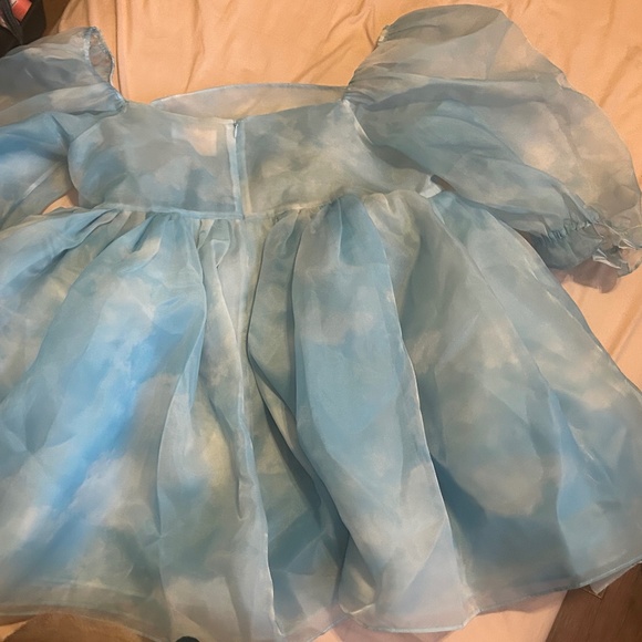 Selkie brand Head in the Clouds puff dress - Picture 6 of 7